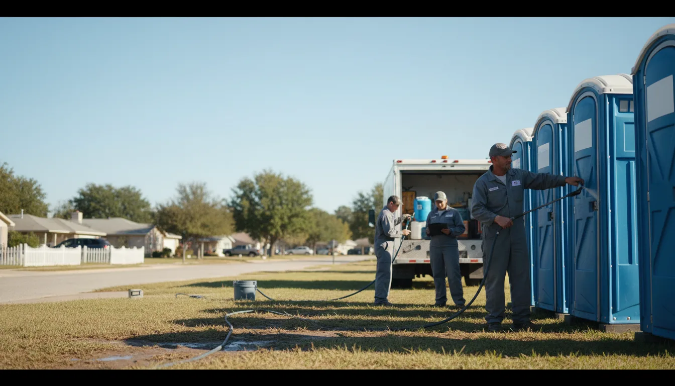 Long-Term Portable Toilet Rental in Niotaze, KS near me